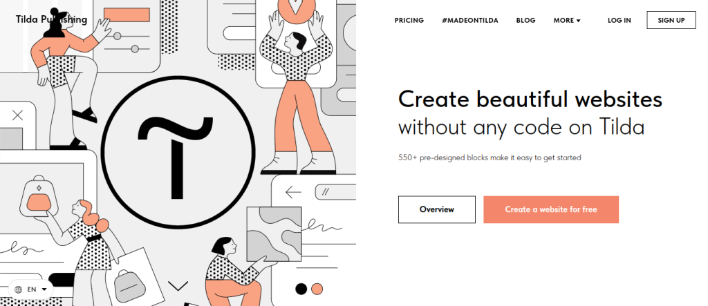 Tilda - NoCode ecommerce platform