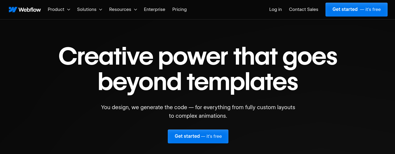 Webflow - No-Code Online Form Builder