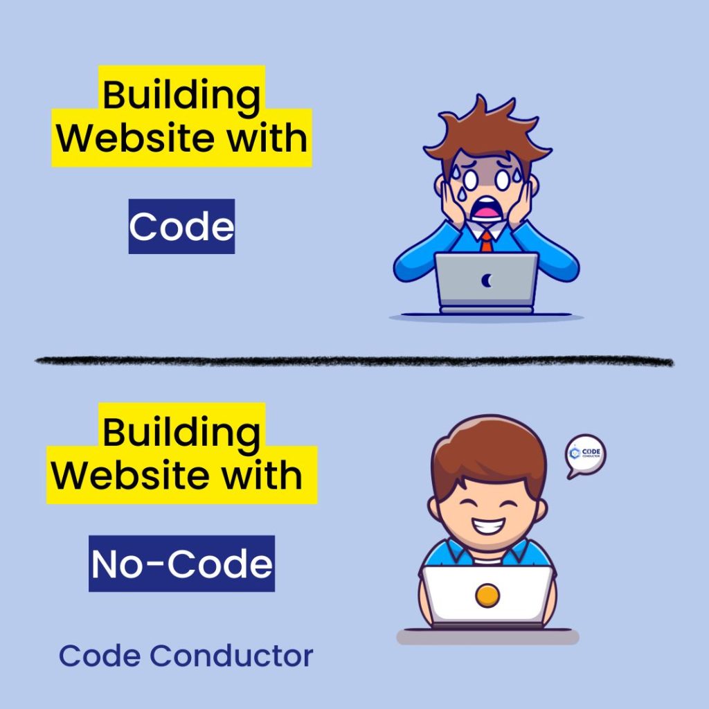 Build website with CodeConductor