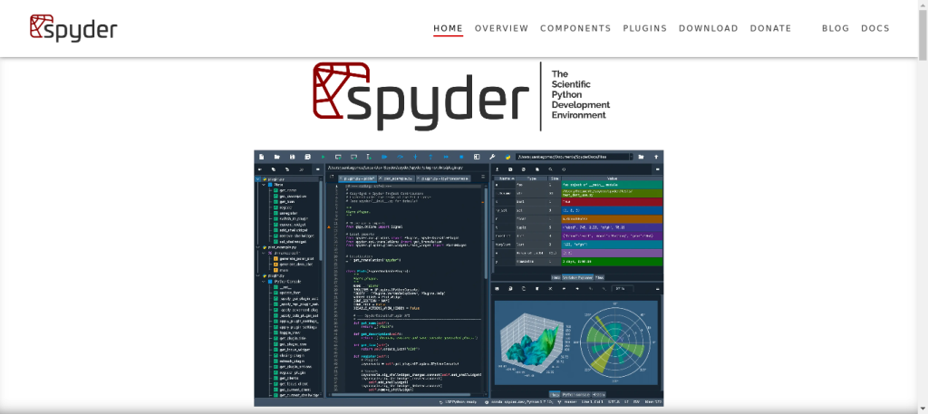 Spyder-Open Source IDE