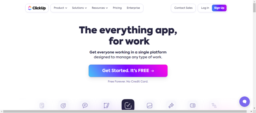 ClickUp - tool for Project Management