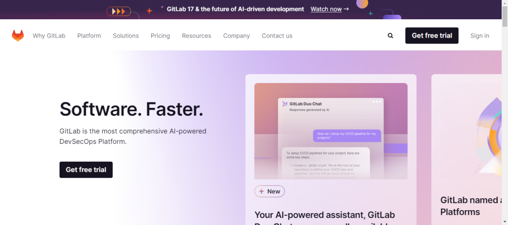 Gitlab- DevOps platform