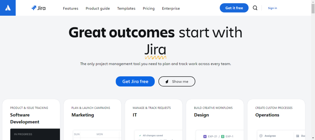 Jira - Project management for agile development
