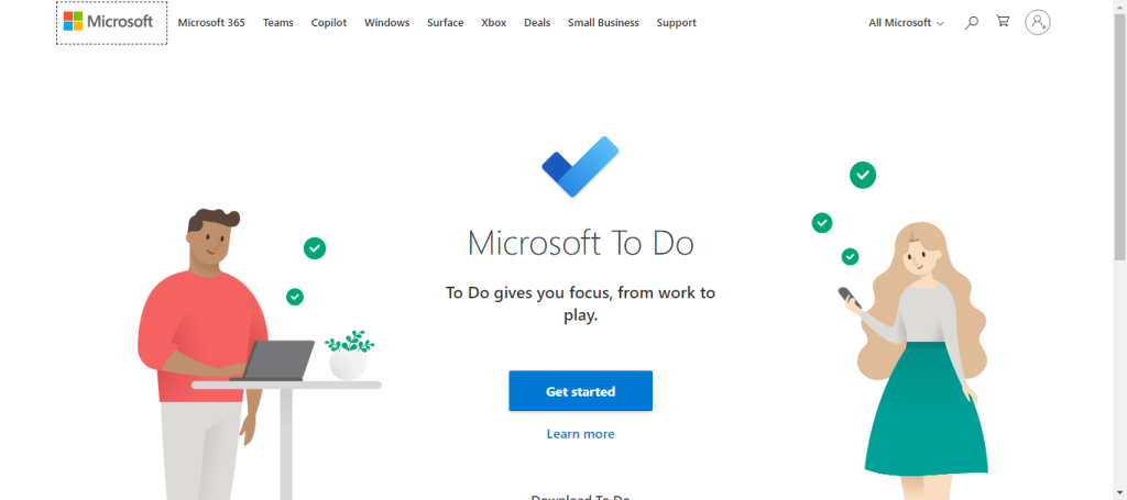 Microsoft To Do - for managing tasks