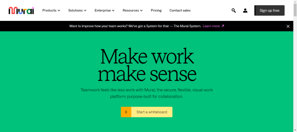 Mural - visual collaboration for distributed teams